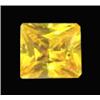 Image 1 : 8.31ct Yellow Square Cut Lab Diamond (GEM-22009B)