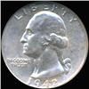 Image 1 : 1942 Washington 25c Silver Quarter Coin Graded GEM (COI-6813)