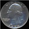Image 1 : 1970 Washington 25c Quarter Coin Graded GEM (COI-6863)
