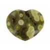 Image 2 : 85.02ct Colorful Gem Grade Sea Jasper Heart (GEM-21160)