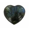 Image 1 : 55.38ct Gem Grade Labradorite Polished Heart Neon Peacock Colors (GEM-21173)