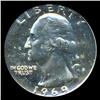 Image 1 : 1969S Washington 25c Proof Quarter Coin Graded ICG PR70 (COI-5364)