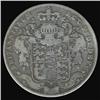 Image 2 : 1829 Britain George IV Half Crown Better Grade (COI-7080)