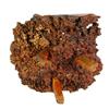 Image 3 : Hand Carved Afzelia Burl Wood Footed Tray  (DEC-107)