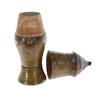 Image 2 : Antique Lao Heavy Brass Opium Container (ANT-456)