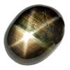 3ct Oval Cabochon Black Star Sapphire (GEM-8843B)
