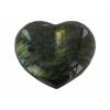 Image 1 : 600ct Gem Grade Labradorite Polished Heart Neon Peacock Colors (GEM-21163)