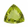 Image 1 : 32.05ct AAA Green Gold Quartz Trillion Checker Cut (GEM-14937)