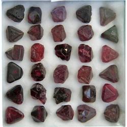 296.15ct Burma Spinel Crystal In 90 X 90 mm (GEM-15920)