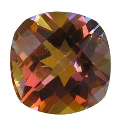 3.73ct Glistening Cushion Azotic Ecstacy Topaz (GEM-22377B)