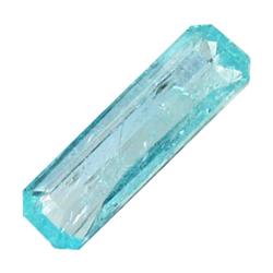 0.61ct Blue Green Rare Neon Natural Apatite  (GEM-25471)