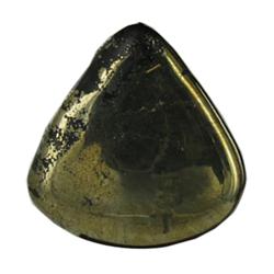 22.87ct Fabulous Cut & Polished Pyrite Gem Pear (GEM-22106)