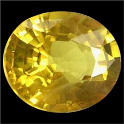 0.96ct Natural Siam Yellow Sapphire (GEM-24698)