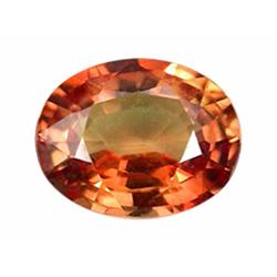 1.28ct Majestic Orange Oval Sapphire Songea (GEM-19827)