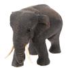 Image 2 : Hand Carved Teak Walking Elephant (CLB-118)