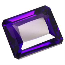 20.20ct Exquisitely Purple Emerald Cut Amethyst Appraisal Estimate $4040 (GEM-23131)