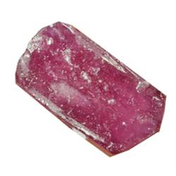 57.5ct Gorgeous Top Red/White Patterned Rough Ruby (GEM-24297)