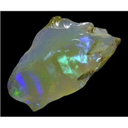 8.3ct RARE Ethiopian Crystal Opal Super Flashing Color (GEM-23833)