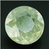 7.10ct Neon Lemon/Green Round Cut Sapphire Mozambique   (GEM-23439)