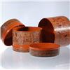 Image 4 : Burmese Red Laquerware Food Container (CLB-038)