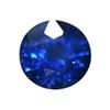 0.75ct Round Shape Natural Blue Sapphire (GEM-25289)