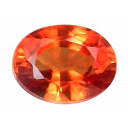 1.26ct Fabulous Orange Sapphire Oval (GEM-19851)