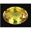 1.00ct Stunning Yellow Oval Sapphire Ceylon (GEM-19841)