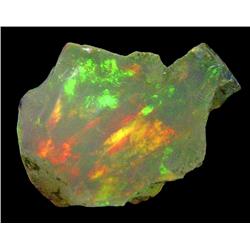3.6ct RARE Ethiopian Crystal Opal Super Flashing Color (GEM-23853)