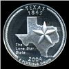 2004S Texas Silver Quarter Graded NGC PR70 DCAM (COI-5467)