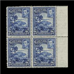 1938 Grenada 2.5p Postage Stamp Block PREMIUM (STM-0616)