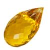 26.13ct Terrific Briolette Golden Yellow Citrine (GEM-23030B)