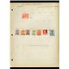 Image 1 : 1915 Argentina Hand Made Stamp Collection Album Page  8 Pieces (STM-0092)