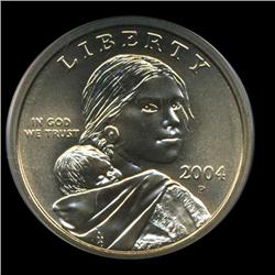 2004P Sacagawea GEM $1 Coin PCGS MS68 (COI-6362)