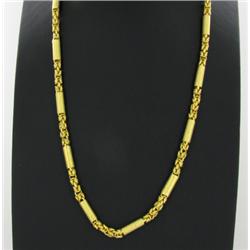 22k Gold Vermeil Necklace 23" (JEW-1397)