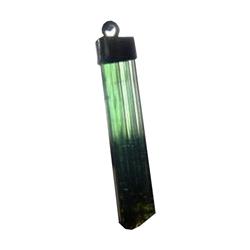 6.50ct Pendant In Sterling Brazil Tourmaline Crystal Beautiful (JEW-2048)