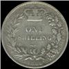 Image 2 : 1866 Britain Victoria Shilling Better Grade (COI-7042)