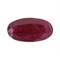 1.40ct Ruby Pigeon Blood Red Oval  Africa Untreated (GEM-18212)