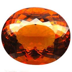 170.5ct Huge Madeira Citrine Oval Alluring (GEM-23022)