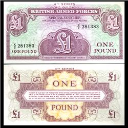 1962 1 Pound Military Note Crisp Uncirculated (CUR-06069)