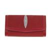 Image 1 : Ladies Stingray Hide Clutch Purse/Wallet (ACT-079)