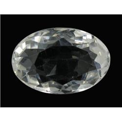 21.36ct Ultimate Flawless Quartz Crystal Gem Oval Cut (GEM-21597)