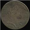 Image 1 : 1775 Colonial Counterfeit George III Farthing RARE (COI-7068)