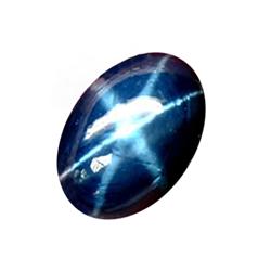 0.91ct  6 Ray Blue Star Sapphire  (GEM-24428A)