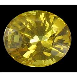 0.86ct Nice Natural Yellow Sapphire (GEM-25114B)