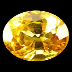 0.93ct Awesome Oval Cut Yellow Sapphire (GEM-26576C)