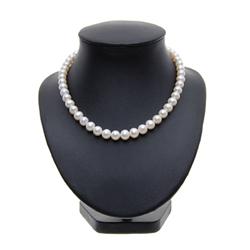 Rare White Saltwater Pearl Necklace (JEW-268)