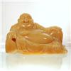 Image 1 : Yellow Jade Seated Laughing Buddha (CLB-127)