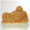 Image 4 : Yellow Jade Seated Laughing Buddha (CLB-127)