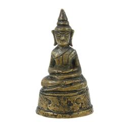 Antique Bronze Laos Ayudhya Buddha 1700s (ANT-343)