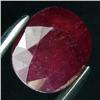 Image 1 : 9.1ct Oval Cut Red Ruby Madagascar Appraised $12k (GEM-17978)
